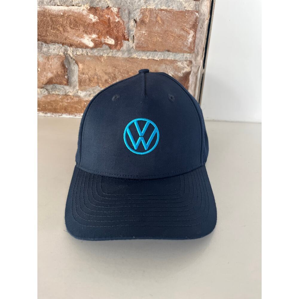 VW Volkswagen Logo Hat Blue‎ DriverGear - Picture 3 of 7